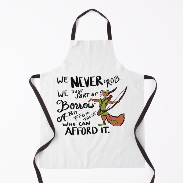 Item preview, Robin Hood Borrow From The Rich Quote designed and sold by theareyesan.