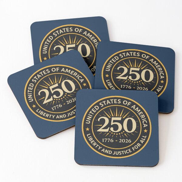 Item preview, USA 250 — United States Semiquincentennial Mission Patch (1776–2026) | Liberty and Justice for All designed and sold by Union & Thread.