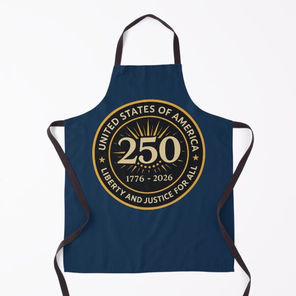 Item preview, USA 250 — United States Semiquincentennial Mission Patch (1776–2026) | Liberty and Justice for All designed and sold by Union & Thread.