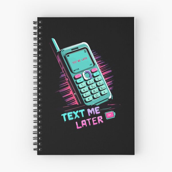 Item preview, Retro '90s Y2K Phone - Text Me Later Aesthetic designed and sold by philippo artworks.