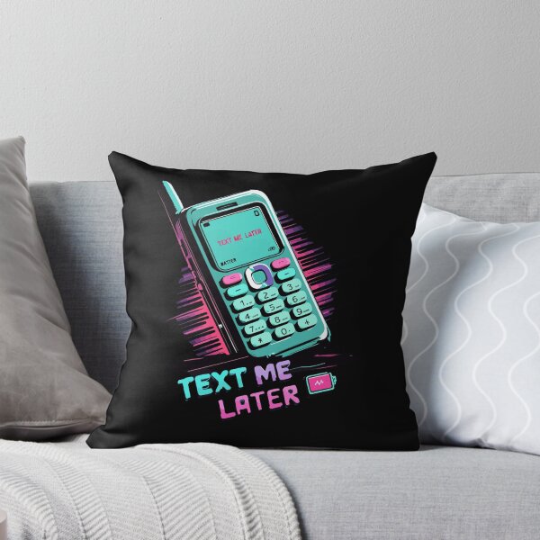 Item preview, Retro '90s Y2K Phone - Text Me Later Aesthetic designed and sold by philippo artworks.