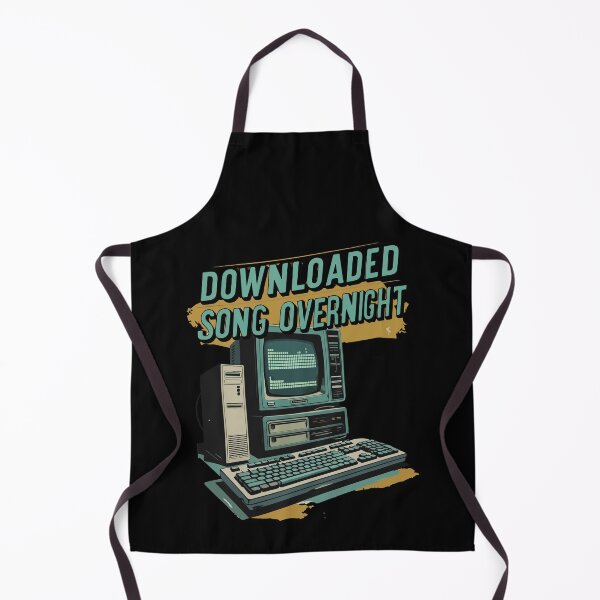 Item preview, Downloaded Song Overnight - Retro 90s Computer Music Nostalgia designed and sold by philippo artworks.