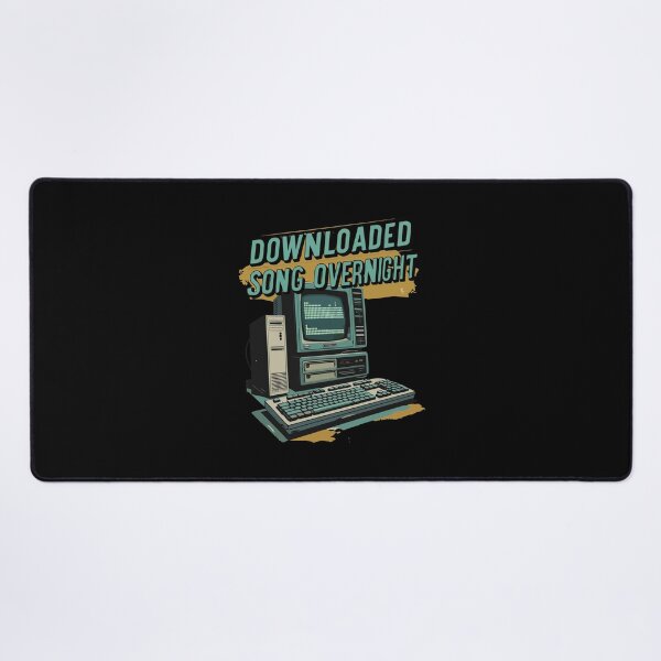 Item preview, Downloaded Song Overnight - Retro 90s Computer Music Nostalgia designed and sold by philippo artworks.