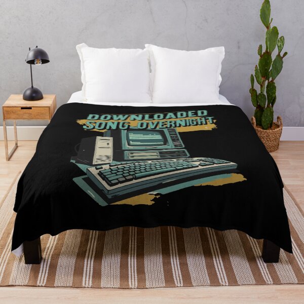 Item preview, Downloaded Song Overnight - Retro 90s Computer Music Nostalgia designed and sold by philippo artworks.