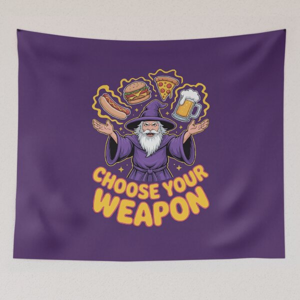 Item preview, Choose Your Weapon designed and sold by RkskArt.