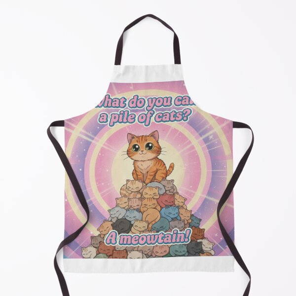 Item preview, "What do you call a pile of cats?" Orange Cat Funny Design designed and sold by ANIMEX00.