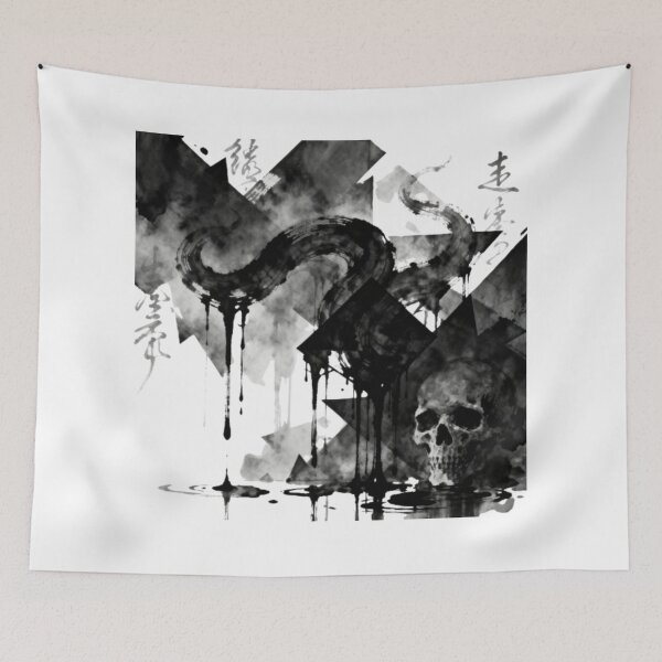 Item preview, arte abstracto gótico con tinta designed and sold by optimusprime39.