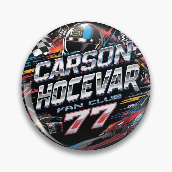 Artikelvorschau, Carson Hocevar NASCAR Racing 77 Fanclub entworfen und verkauft von Nordic Echo.