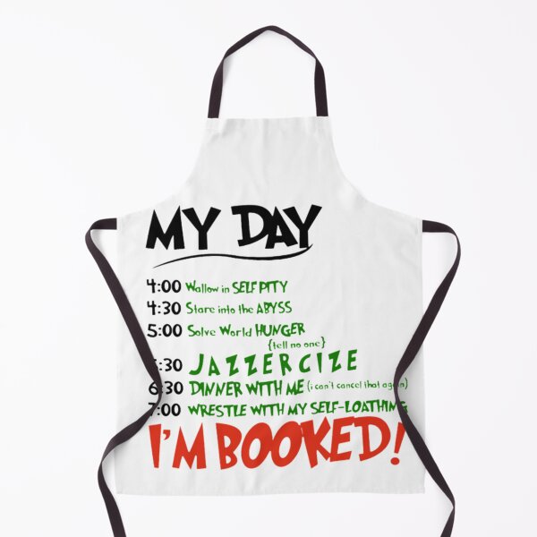 Item preview, Grinch I’m Booked Funny Christmas | Anti-Social Holiday Schedule Print designed and sold by Hadley Murphy.