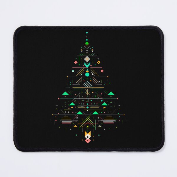Item preview, Geometric Modern Abstract Christmas Tree Design designed and sold by bAIryBarn.