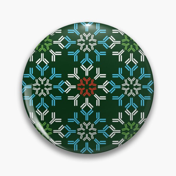 Item preview, Winter Antibody Mosaic Evergreen Background designed and sold by Artsy-Chemist.
