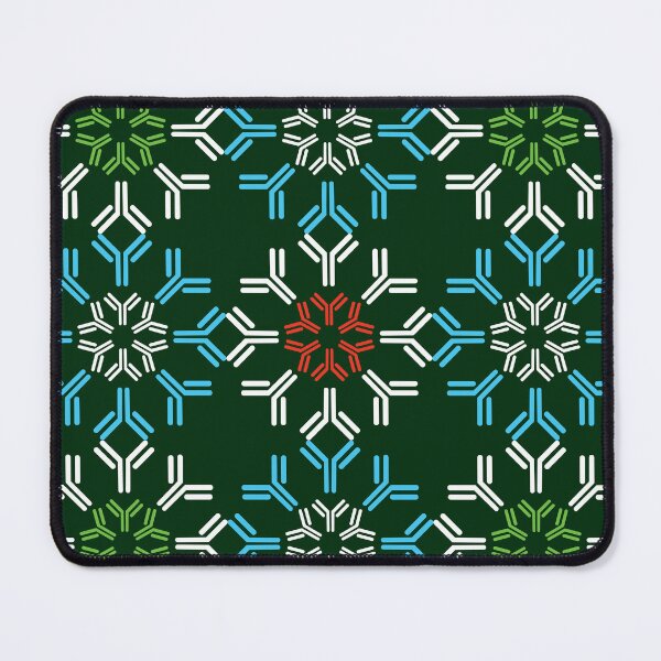 Item preview, Winter Antibody Mosaic Evergreen Background designed and sold by Artsy-Chemist.