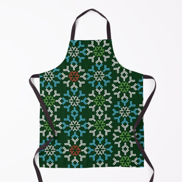 Item preview, Winter Antibody Mosaic Evergreen Background designed and sold by Artsy-Chemist.
