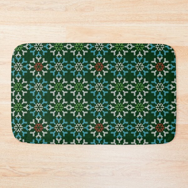 Item preview, Winter Antibody Mosaic Evergreen Background designed and sold by Artsy-Chemist.