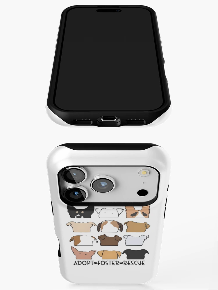 Thumbnail 3 of 4, iPhone Case, Foster Adopt Rescue designed and sold by RoderickStout.
