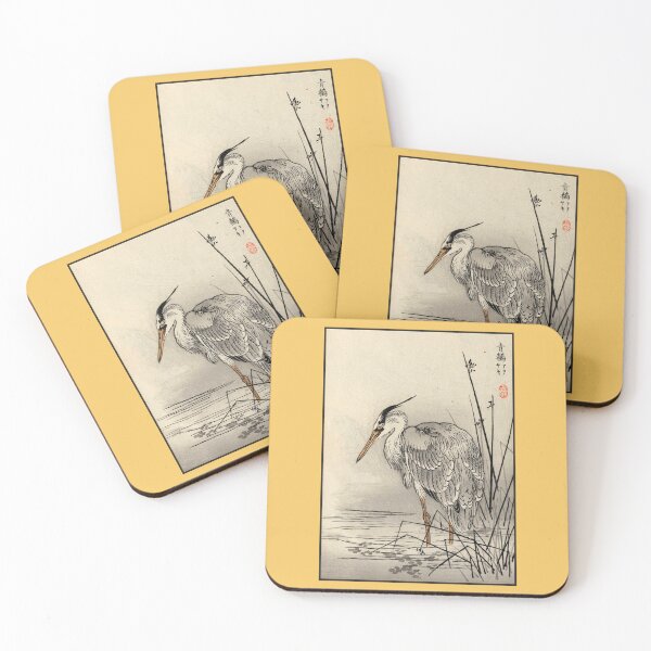 Item preview, Kōno Bairei: Heron  designed and sold by Tridentulus.