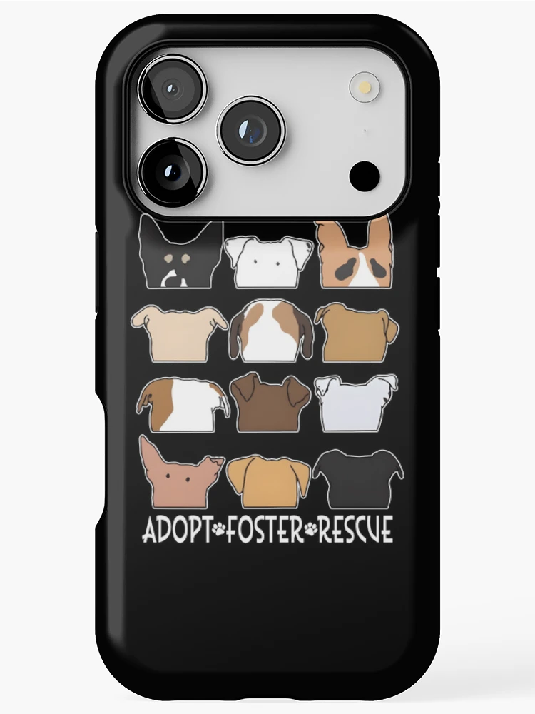 Thumbnail 1 of 4, iPhone Case, Foster Adopt Rescue designed and sold by RoderickStout.