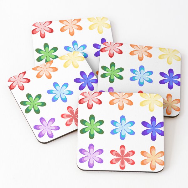 Item preview, Vibrant Rainbow Garden Blossoms  designed and sold by kmorri13.
