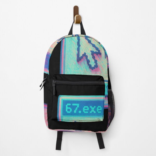 Item preview, 67.exe Has Stopped Working – Glitchcore Vaporwave Tech Shirt designed and sold by AlvixVerse.