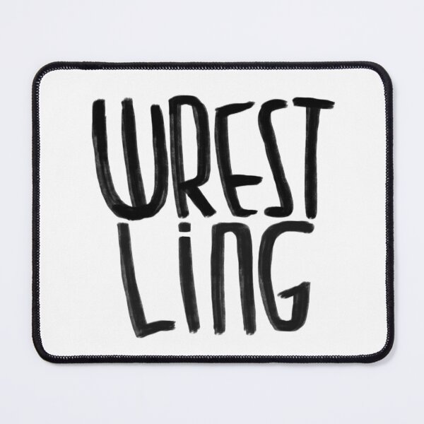 Item preview, Wrestling, Font, handwritten, funny for wrestlers designed and sold by badlydrawnbabe.