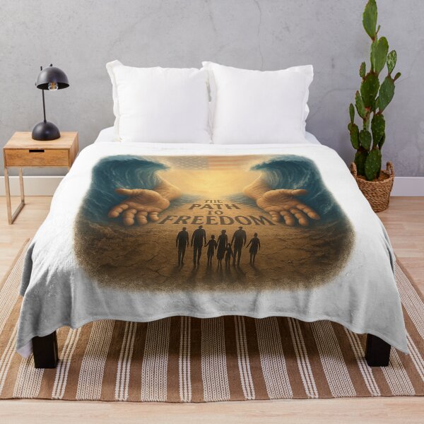Item preview, The Path to Freedom – Divine Hands & Faded Flag Faith Design | Line & Legacy designed and sold by lineandlegacy.