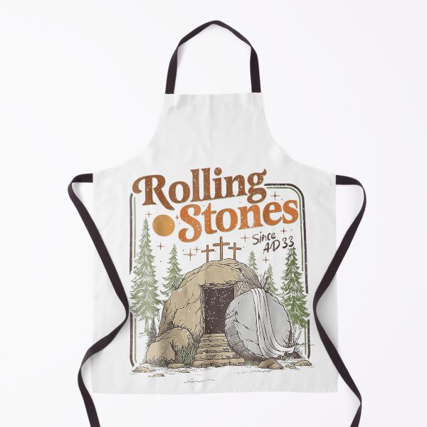 Item preview, Rolling Stones Since AD 33, Funny Christian Easter Resurrection Vintage Art designed and sold by GalenoHenley.
