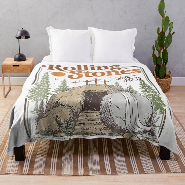 Item preview, Rolling Stones Since AD 33, Funny Christian Easter Resurrection Vintage Art designed and sold by GalenoHenley.