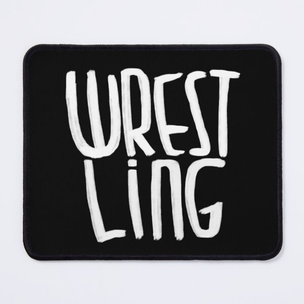 Item preview, Wrestling, handwritten, funny for wrestlers designed and sold by badlydrawnbabe.