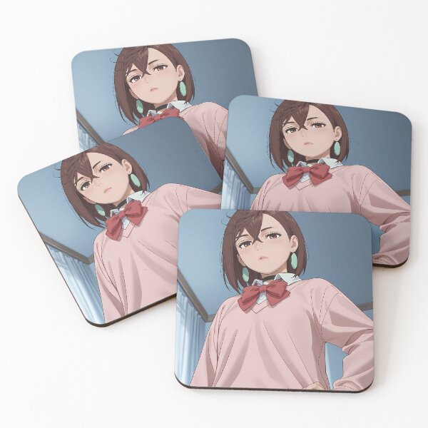Item preview, Anime Momo Ayase Dandadan Confident Bedroom Stance Pose designed and sold by thedarvills.