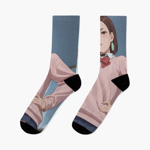 Item preview, Anime Momo Ayase Dandadan Confident Bedroom Stance Pose designed and sold by thedarvills.