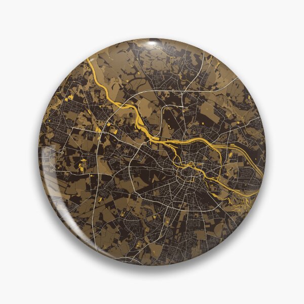 Item preview, Wrocław City Map of Poland - Pastel designed and sold by deMAP.