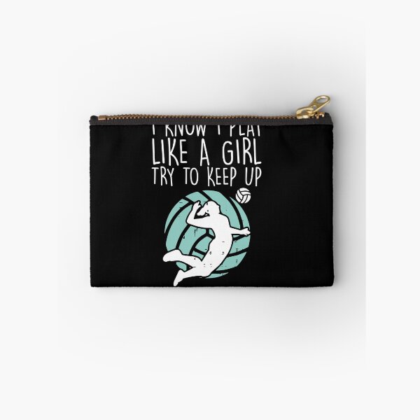 Item preview, Play Like a Girl Volleyball Spiker Tee designed and sold by LarryMBrown.