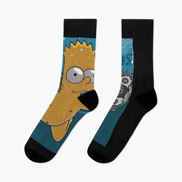 Item preview, Bart Simpson Chasing Money Nirvana Cover Album Cover designed and sold by TenisTiktok.