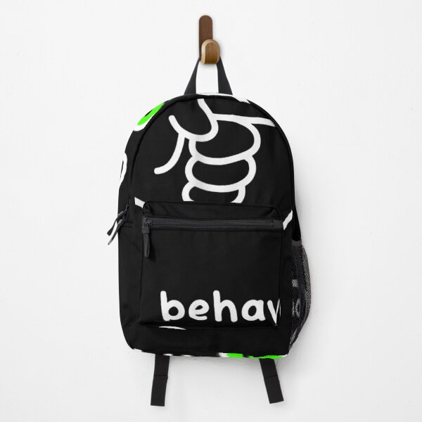 Item preview, Behave Frog No Funny Meme Quote, Sarcastic Hand Pointer Minimalist Art designed and sold by GalenoHenley.