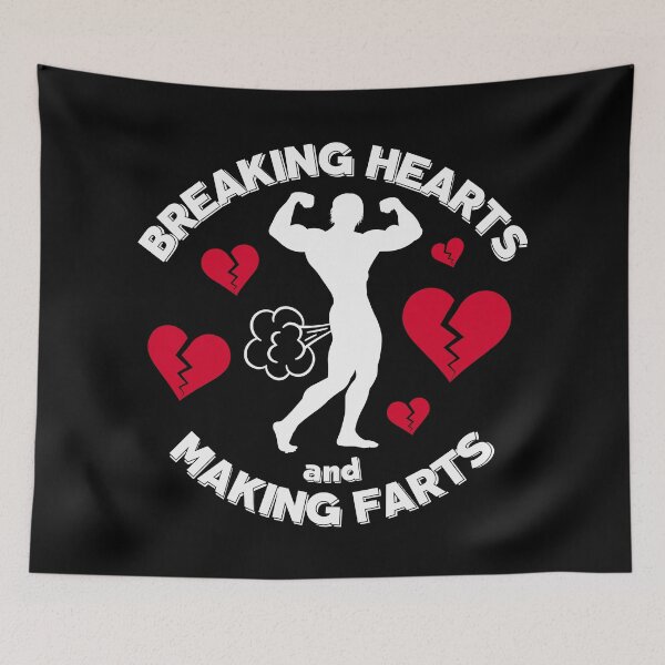 Item preview, Breaking Hearts and Making Farts  designed and sold by UNK-Fatigues.