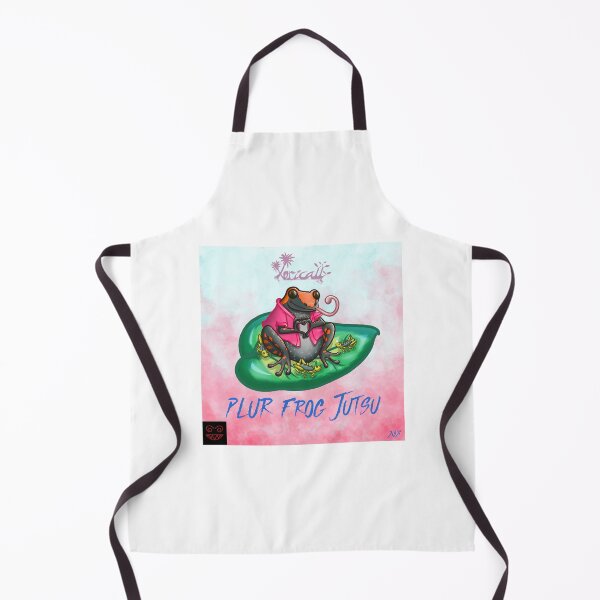 Item preview, Plur Frog Jutsu Official Album Cover Art designed and sold by Xerically.