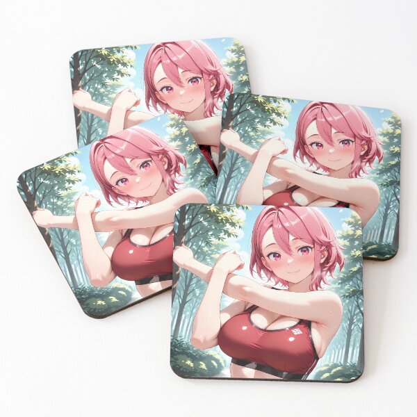Item preview, Aira Shiratori Energetic Morning Stretch Workout Dandadan designed and sold by thedarvills.