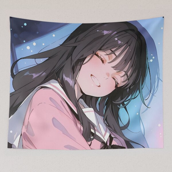 Item preview, Kaoruko Waguri Dreamlike Smile Fragrant Flower Blooms Dignity Anime designed and sold by thedarvills.