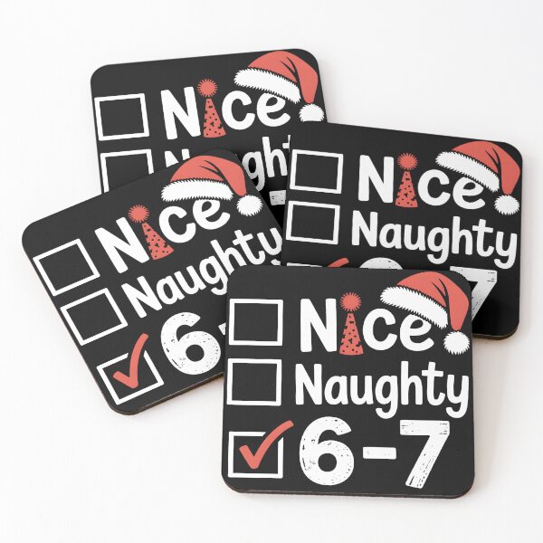 Item preview, christmas nice naughty 67  designed and sold by DREAM3SHOP.
