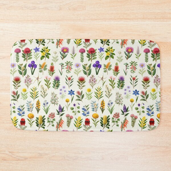 Item preview, Wildflowers of Australia Illustration Chart designed and sold by kakarikihill.