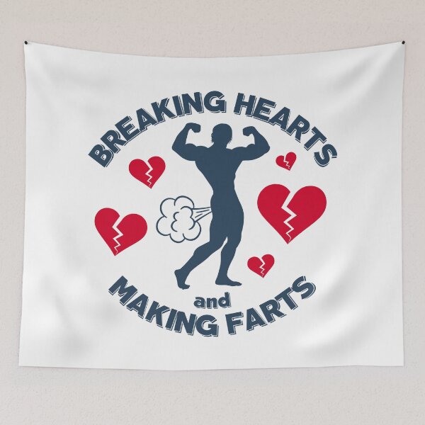 Item preview, Breaking Hearts and Making Farts  designed and sold by UNK-Fatigues.