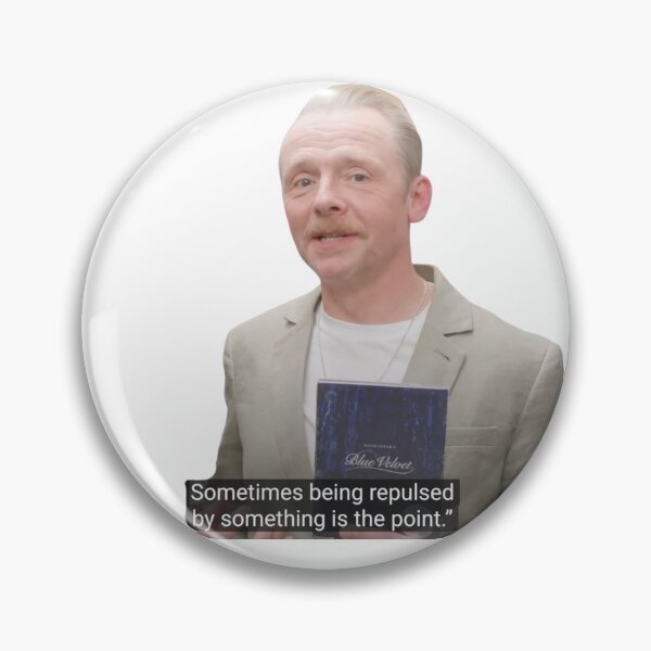 Item preview, simon pegg being repulsed by something is the point designed and sold by starburnedgirls.