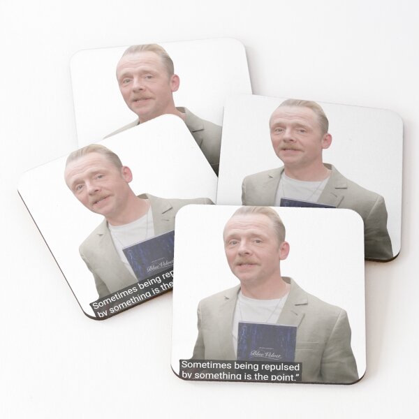 Item preview, simon pegg being repulsed by something is the point designed and sold by starburnedgirls.