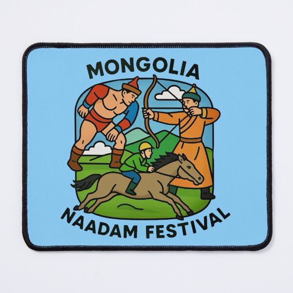 Item preview, Naadam Festival / Mongolia designed and sold by Myra365Art.