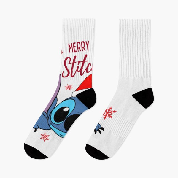 Item preview, Stitch Merry Stitchmas Cute Christmas Sticker – Cozy Holiday Art designed and sold by pluekeethi.