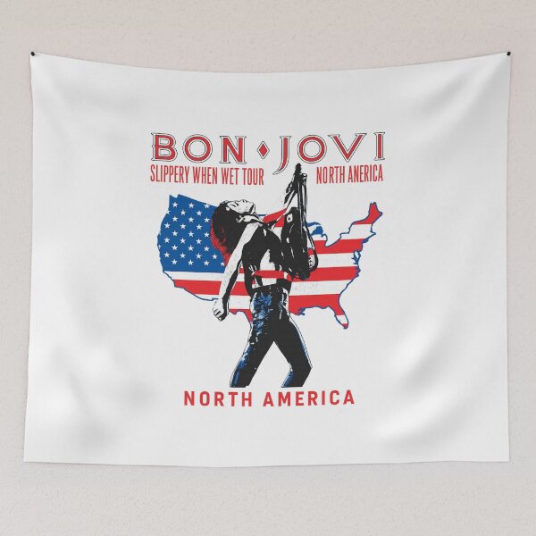 Item preview, Slippery When Wet North America Tour designed and sold by riecounrare1984.