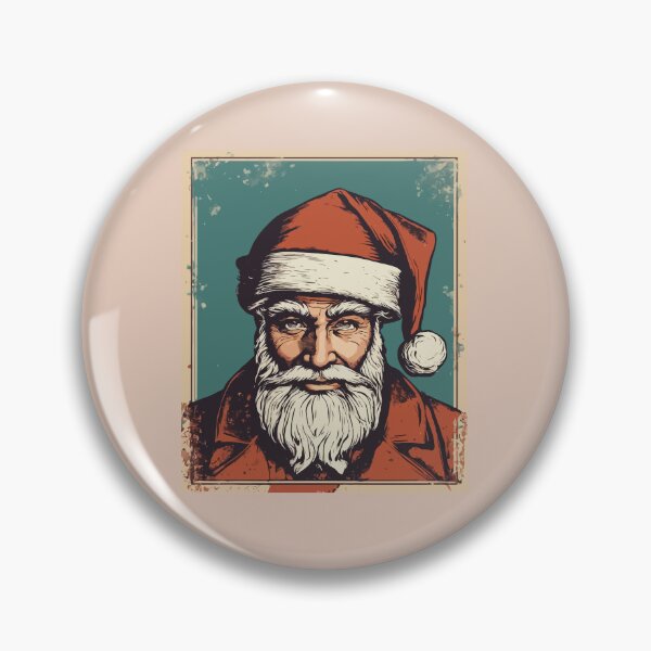 Item preview, Santa Claus Portrait Pulp Culture Art designed and sold by taiche.