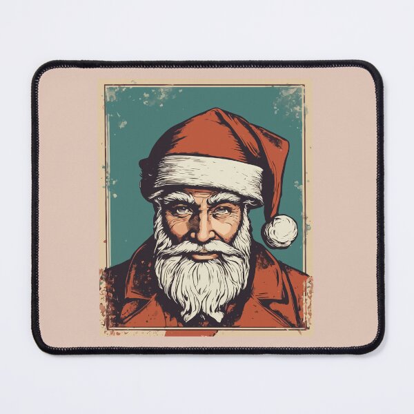 Item preview, Santa Claus Portrait Pulp Culture Art designed and sold by taiche.