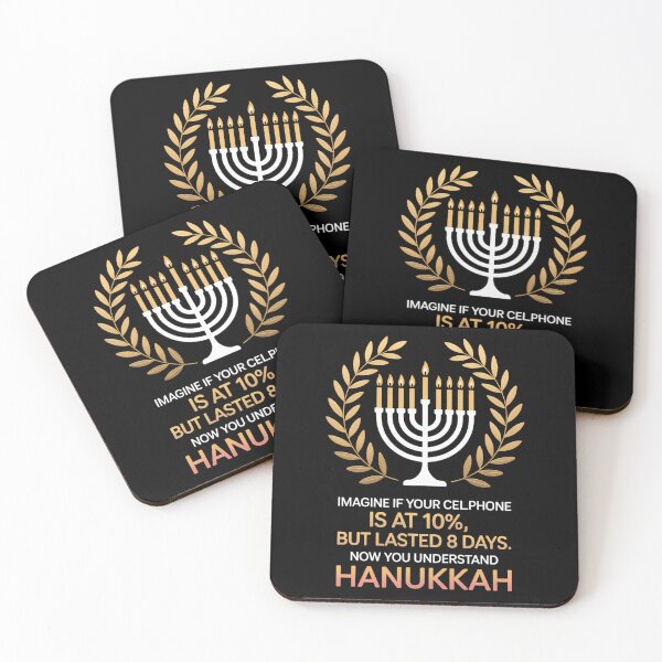 Item preview, If Your Cellphone Is At 10% But Lasted 8 Days - Hanukkah designed and sold by HellD3vil-Art.