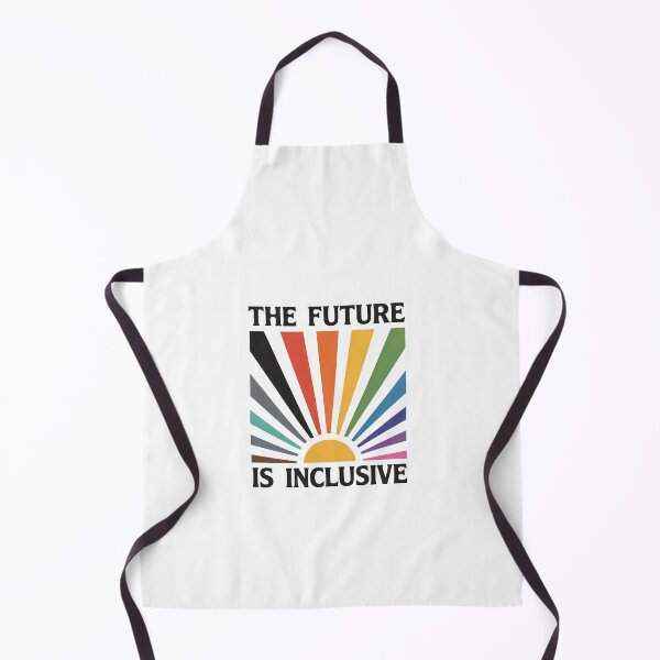 Item preview, The Future is Inclusive LGBTQ Progress Pride designed and sold by MinaReinger.